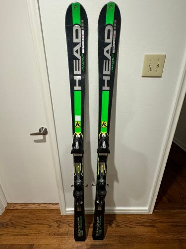 Used Unisex All Mountain With Bindings Supershape Skis