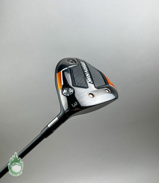 Used RH Callaway Mavrik Max 3 Wood Helium 4F2 Senior Flex Graphite Golf Club
