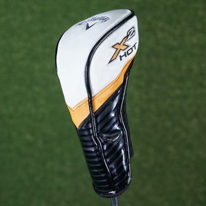 CALLAWAY X2 HOT HYBRID HEADCOVER, RESCUE CHANGEABLE #'S 3,4,5,6,7,X ~ L@@K!!
