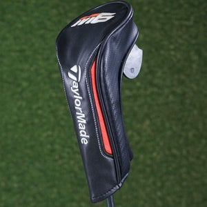 TAYLORMADE M6 HYBRID HEADCOVER, RESCUE CHANGEABLE NUMBERS 3,4,5,7,X BLACK / RED