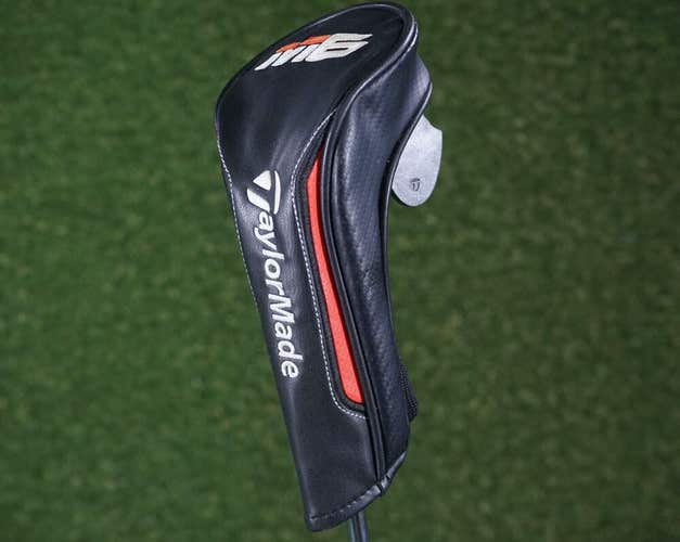 TAYLORMADE M6 HYBRID HEADCOVER, RESCUE CHANGEABLE NUMBERS 3,4,5,7,X BLACK / RED