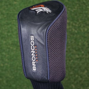 DENVER BRONCOS NFL DRIVER HEADCOVER, BLACK ~ L@@K!!