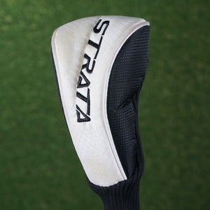 STRATA 4 HYBRID HEADCOVER, RESCUE BLACK WHITE ~ L@@K!!