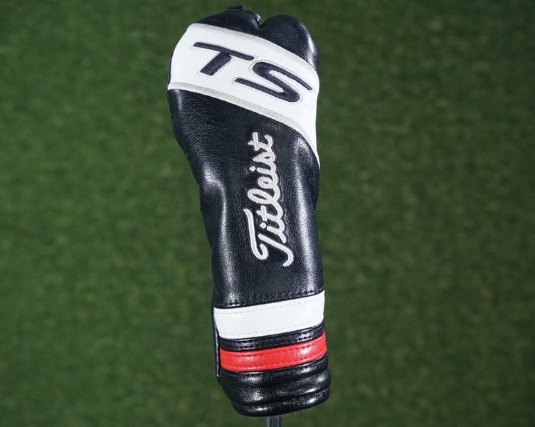 TITLEIST TS HYBRID HEADCOVER, RESCUE CHANGEABLE #'S 17,19,21,23,25,27,29 BLACK