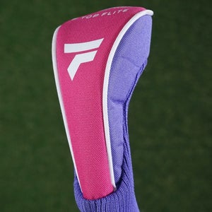 TOP FLITE LADIES HYBRID HEADCOVER, RESCUE PINK PURPLE ~ L@@K!!
