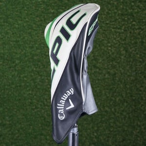 CALLAWAY EPIC GBB DRIVER HEADCOVER, GREEN / WHITE / GREY ~ L@@K!!
