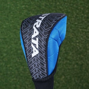 STRATA DRIVER HEADCOVER, BLACK / BLUE ~ L@@K!!