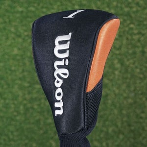 WILSON DRIVER HEADCOVER, BLACK / ORNGE ~ L@@K!!