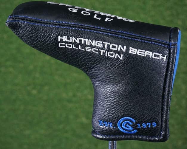 CLEVELAND HUNTINGTON BEACH COLLECTION BLADE PUTTER HEAD COVER, BLACK ~ L@@K!!