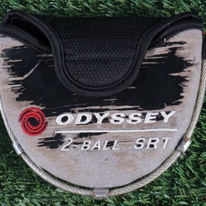 ODYSSEY 2-BALL SRT MALLET PUTTER HEADCOVER, BLACK ~ L@@K!!