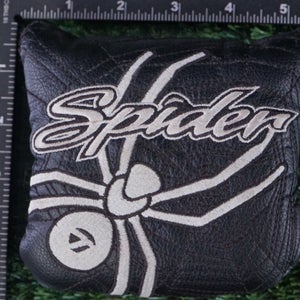 TAYLORMADE SPIDER MALLET PUTTER HEADCOVER, BLACK ~ L@@K!!