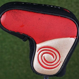 ODYSSEY BLADE PUTTER HEAD COVER VINTAGE, RED / BLACK ~ L@@K!!