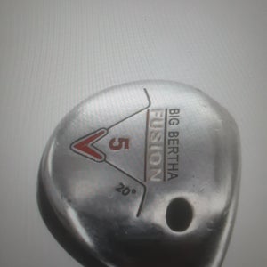 Used Women's Callaway Big Bertha Fusion Right Handed Fairway Wood Ladies Flex 5 Wood