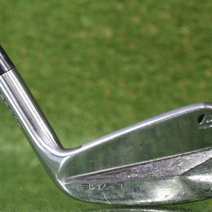 TAYLORMADE FORGED P-7MB 7 IRON KBS TOUR C-TAPER LITE 110 S STIFF FLEX SHAFT