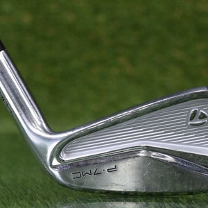 TAYLORMADE FORGED P 7MC 6 IRON KBS TOUR C-TAPER LITE 110S STIFF FLEX SHAFT