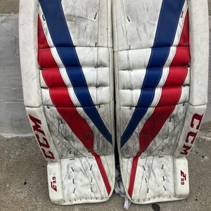 Used  CCM  Extreme Flex E3.9 Goalie Leg Pads