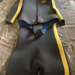 Used Body Guard U.S Divers Two Pieces Wet Suit