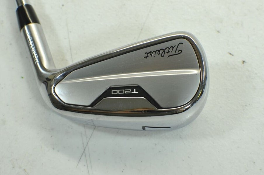 Titleist T200 2021 Single 7 Iron Right Stiff Flex AMT Black S300 Steel #181952