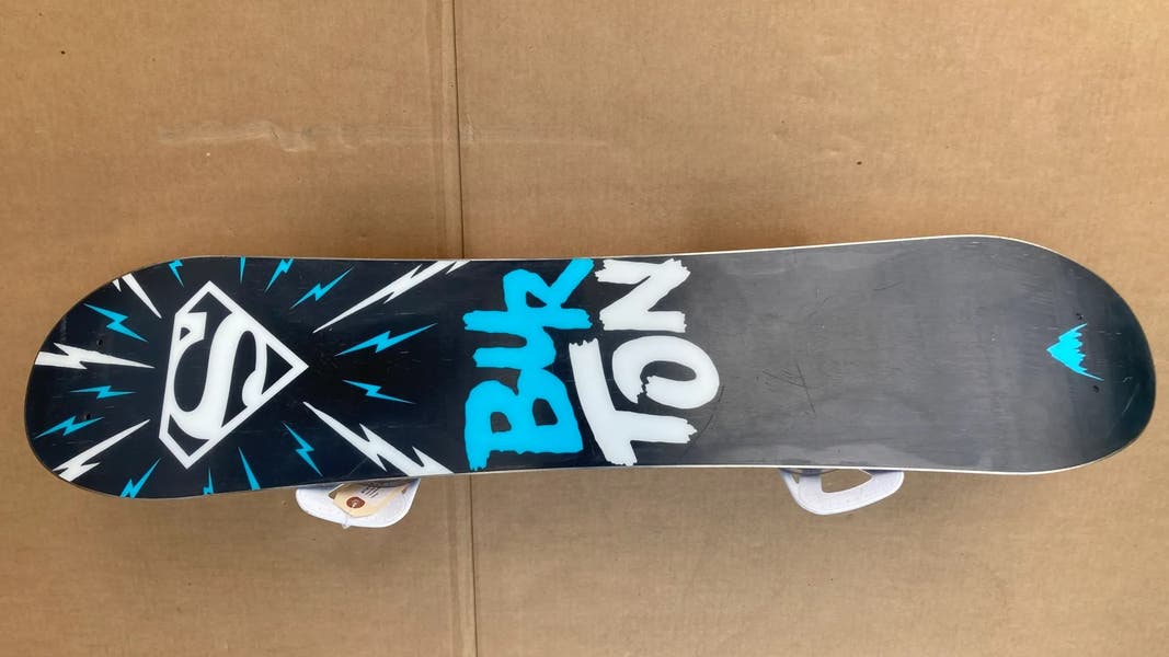 Used Burton Limited Edition Superman Chopper Snowboard