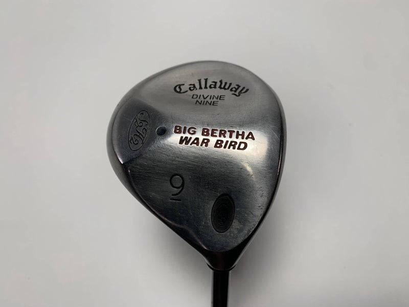 Callaway Big Bertha Warbird 9 Divine Nine Fairway Wood 24* RCH 90 Light Mens RH