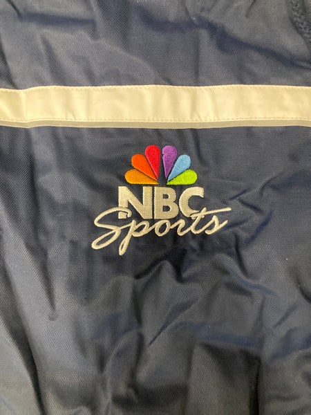 Used Navy Blue Men's Large Adidas NBC SPORTS Jacket