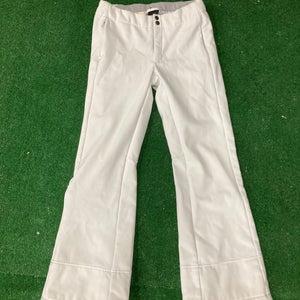 Used White Women's Medium The North Face Ski Pants
