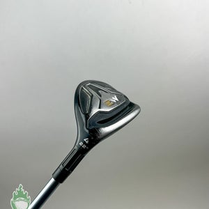 Used 2016 TaylorMade M2 Rescue 4 Hybrid 22* Ozik Regular Graphite Golf Club