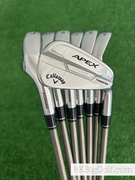 Callaway Apex Pro ‘21 Iron Set 4-P / SteelFiber 80 f3 Regular Graphite