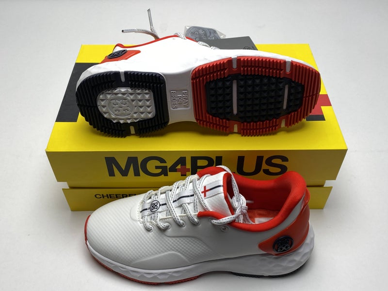 G/Fore Contrast Accent MG4+ Golf Shoes White Women's SZ 6.5 (G4LA23EF27)