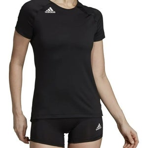 New Adidas HILO Women's Small Cap Sleeve Volleyball Shirt