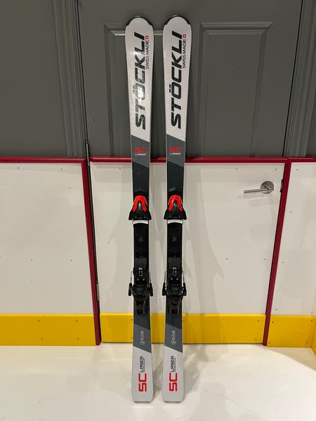 Stockli Laser SC Skis; 170 with adjustable bindings | SidelineSwap
