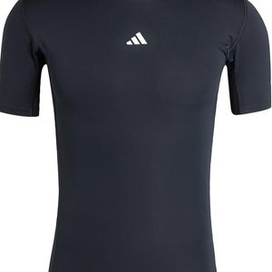 New Adidas Men's Medium Black Techfit Compression Training T-Shirt