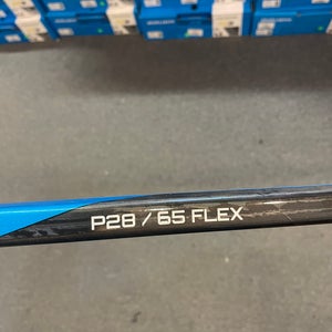 New Intermediate Bauer Left Hand 65 Flex P28 Nexus E4 Hockey Stick