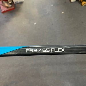 New Intermediate Bauer Left Hand 65 Flex P92 Nexus E4 Hockey Stick