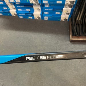 New Intermediate Bauer Left Hand 55 Flex P92 Nexus E4 Hockey Stick