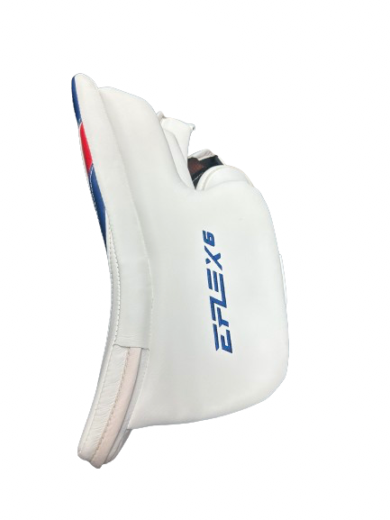 CCM Extreme EFlex 6 Goalie Blocker Pro Stock New Full Right Handed Domingue NHL AHL (12925)