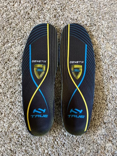 New True Hockey Genetix Skate Footbeds Insoles Sr 8-9.5