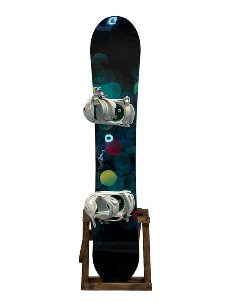 153cm Burton The Feather Snowboard with Spice Bindings