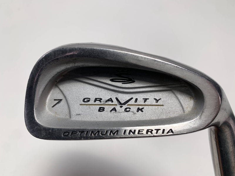 Cobra Gravity Back Single 7 Iron Stiff Steel Mens RH