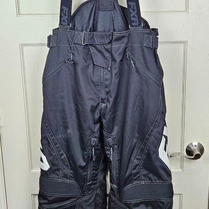 FXR Mens X-System Pants Black Insulated Snowmobile Flotation Assist Size: M