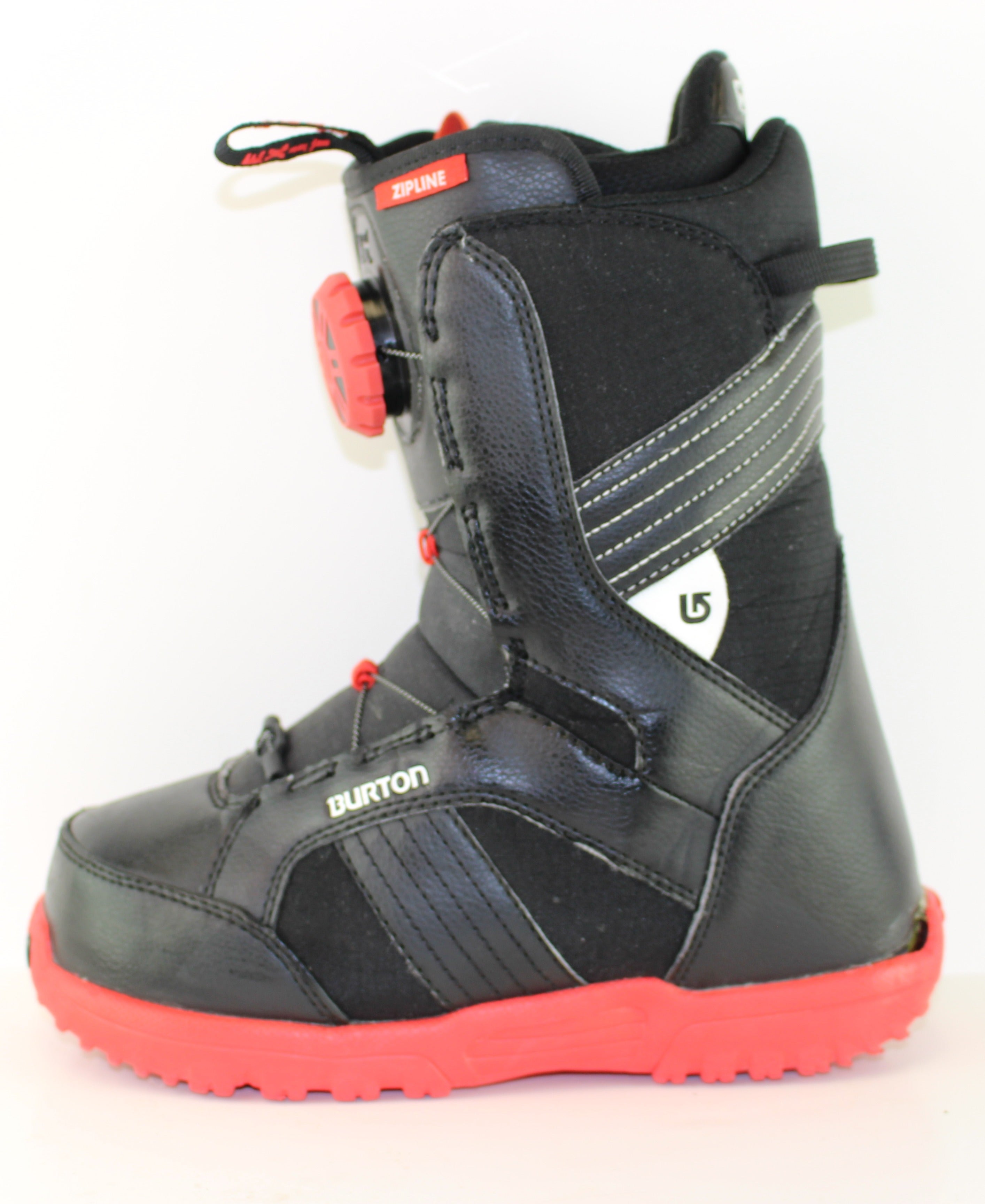 美品　バートン　ジップライン　ブーツ　23センチ　ボア　5K Burton Zipline BOA 子供用スノーボードブーツ 23cm 5K 美品