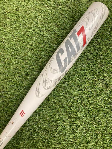 2017 Marucci CAT7 BBCOR Bat (-3) Alloy 30 oz 33"