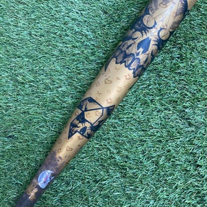 2023 DeMarini Voodoo One Gold BBCOR Bat 34" 31oz (-3)