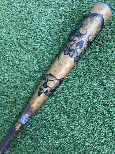 2023 DeMarini Voodoo One Gold BBCOR Bat 34" 31oz (-3)