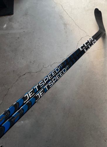 2 Pack NCAA 80 Flex New Senior CCM Left Hand P28 Pro Stock JetSpeed FT5 Pro Hockey Stick