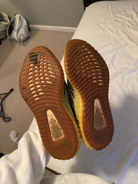 Yellow Used Men's Adidas Yeezy Shoes
