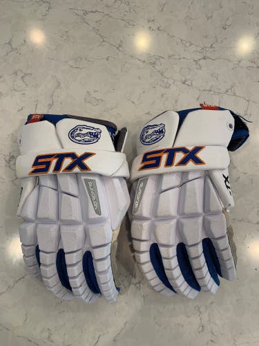 Florida Gators Club Lacrosse STX Large Surgeon RZR Lacrosse Gloves