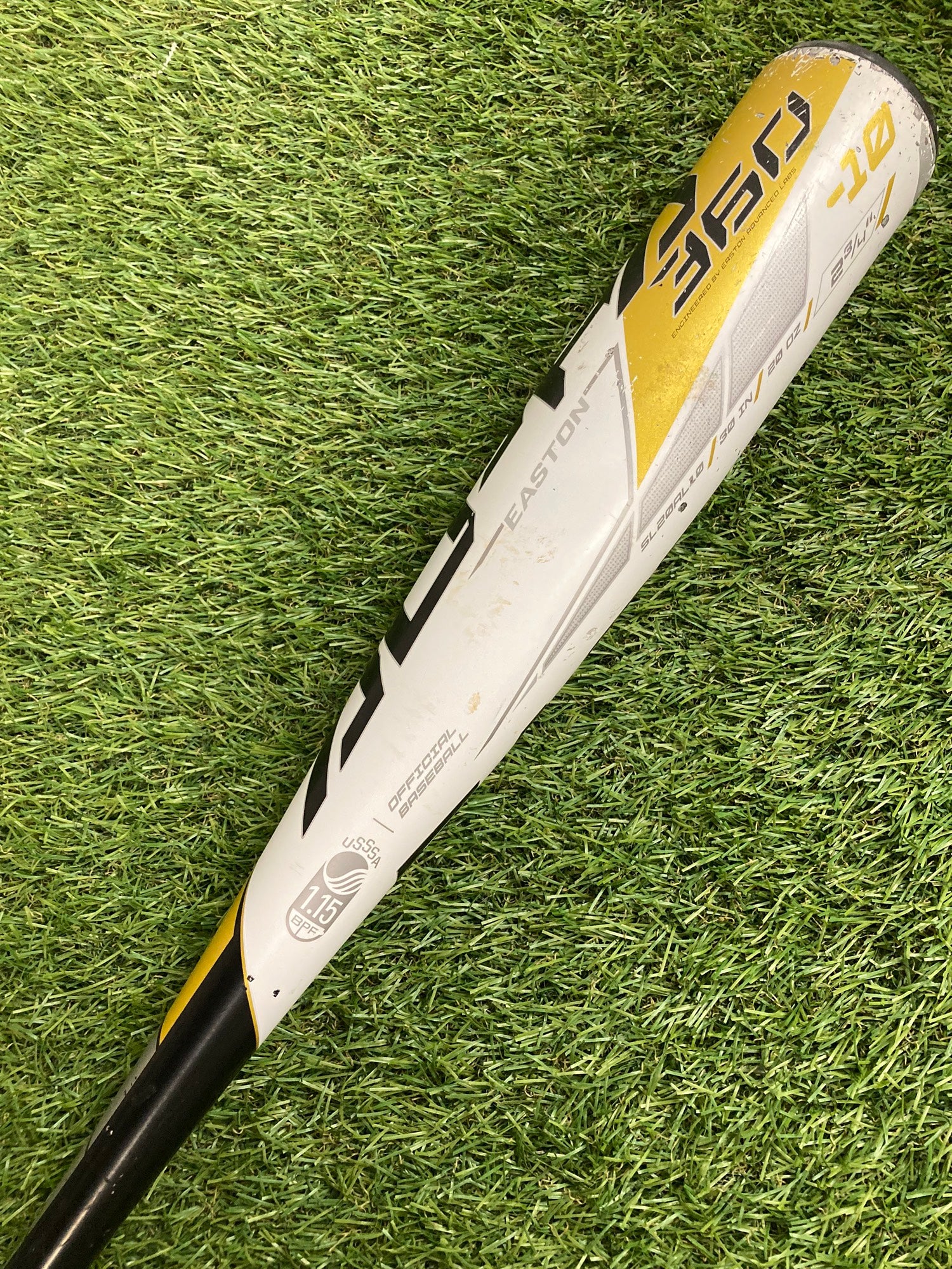 Batte Baseball Easton Alpha 360 Alloy 2020 (-10) 30" 20oz - USSSA - Occasion