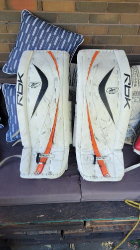 Used 33" Reebok 8k Goalie Leg Pads