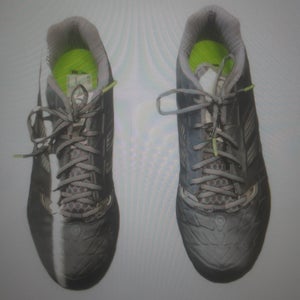 Gray Used Size 12 (Women's 13) Adult Men's Warrior Low Top Molded Cleats